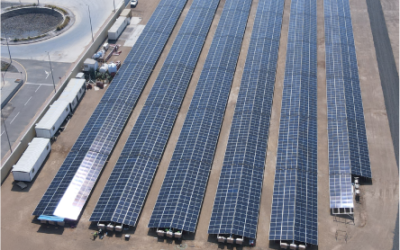 OMAS Successfully Installed a 2.1MWp Solar PV System at Binzagr’s Logistic Center in KAEC